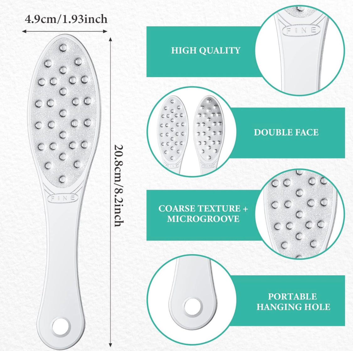 Professional Foot Care Heel File