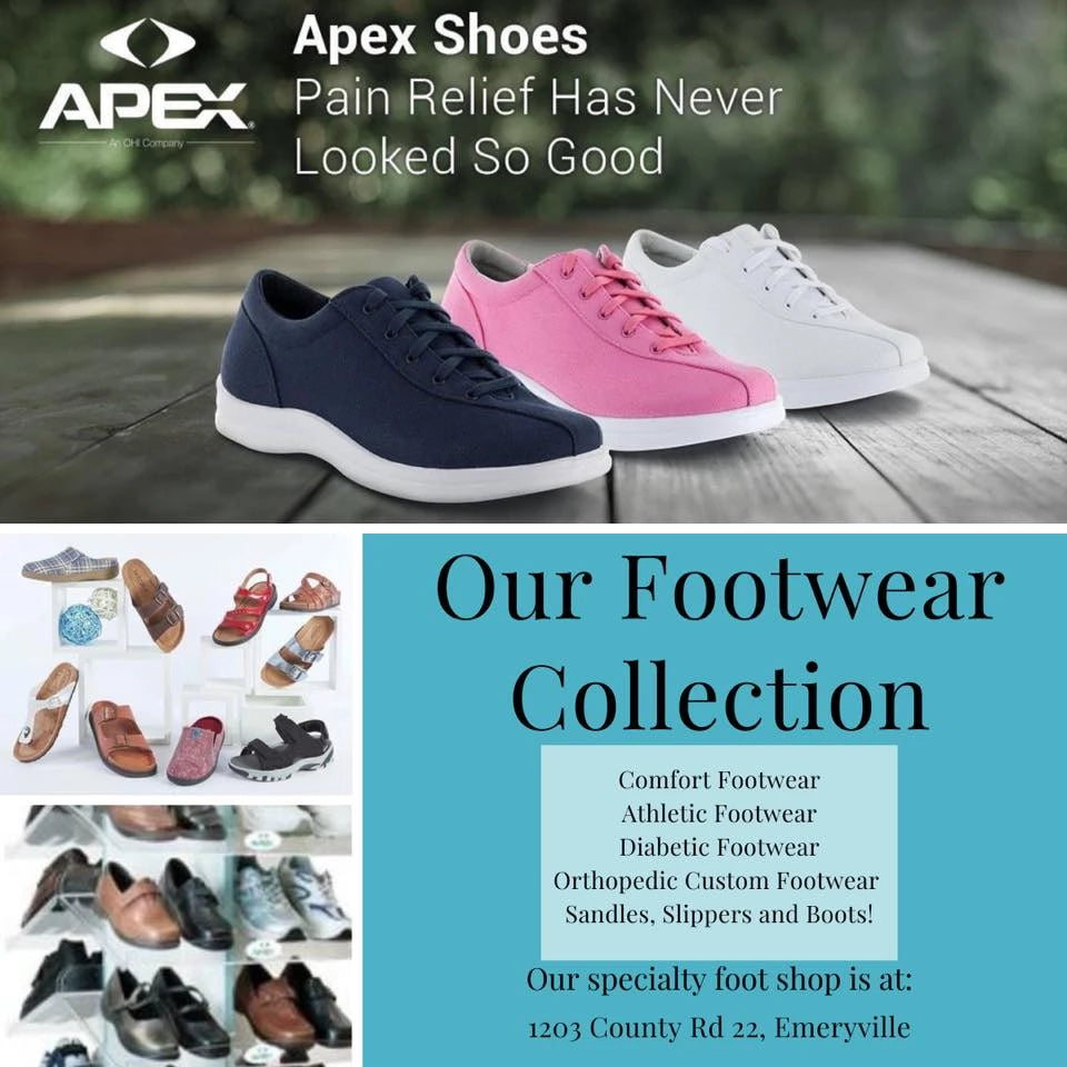 Apex Orthopedic Footwear – Advanced Foot Care Nurse and Wellness Centre ...