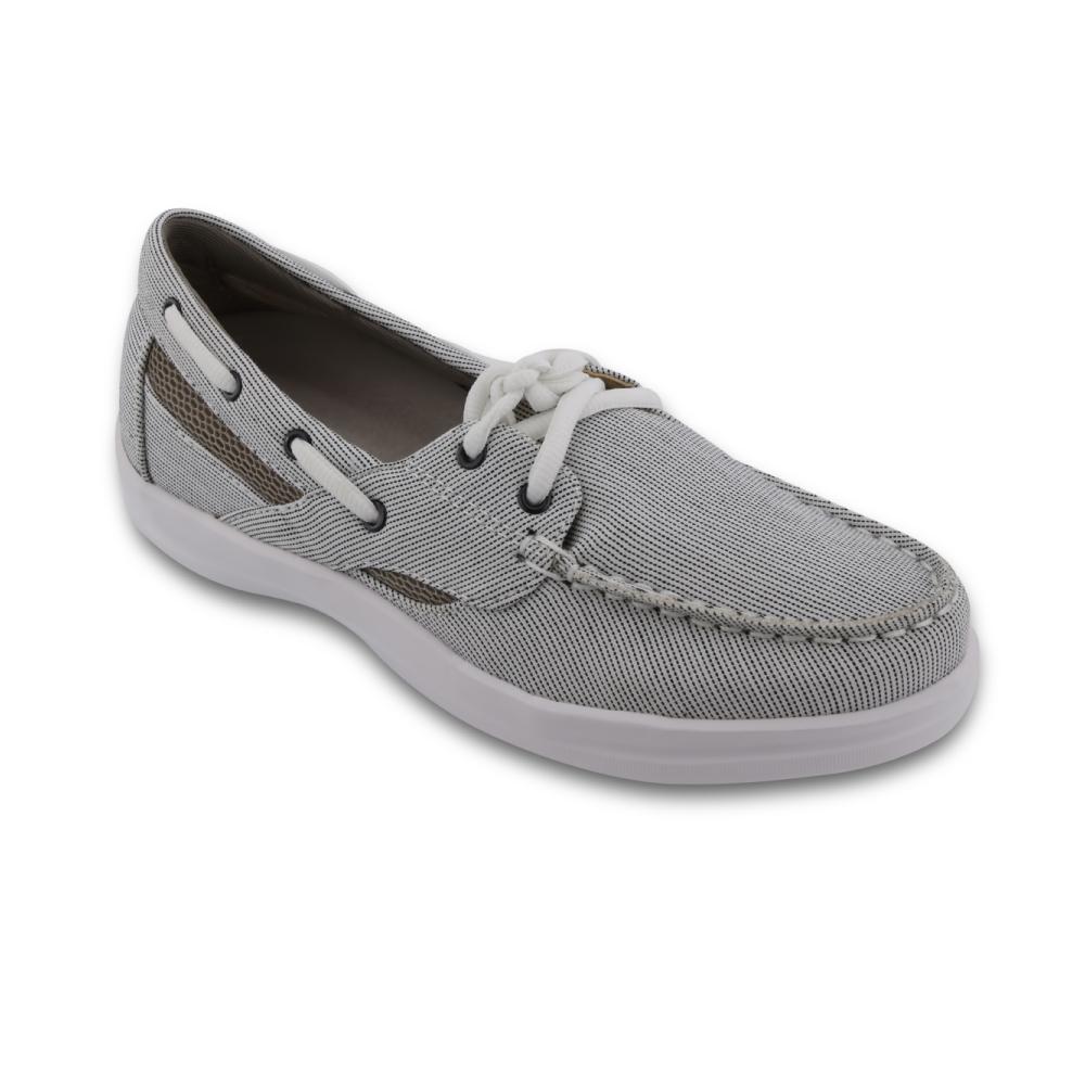 Women's Boat Shoe Petals Sydney - Grey