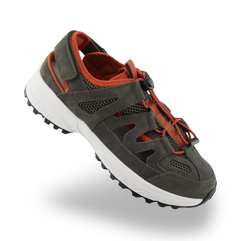 Women’s Closed Toe Sandal - Sage/Burnt Orange