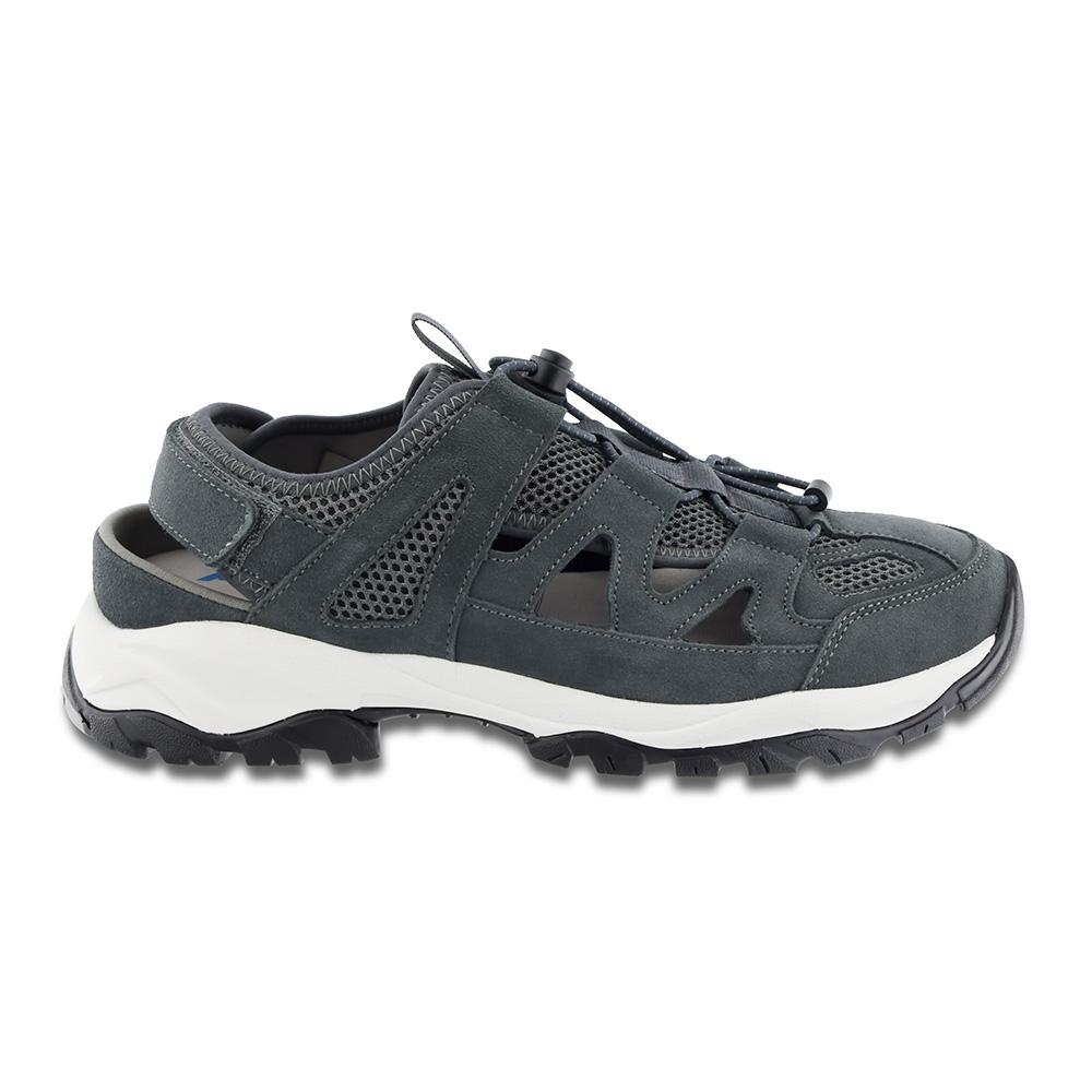 Men’s Closed Toe Sandal - Dark Gray