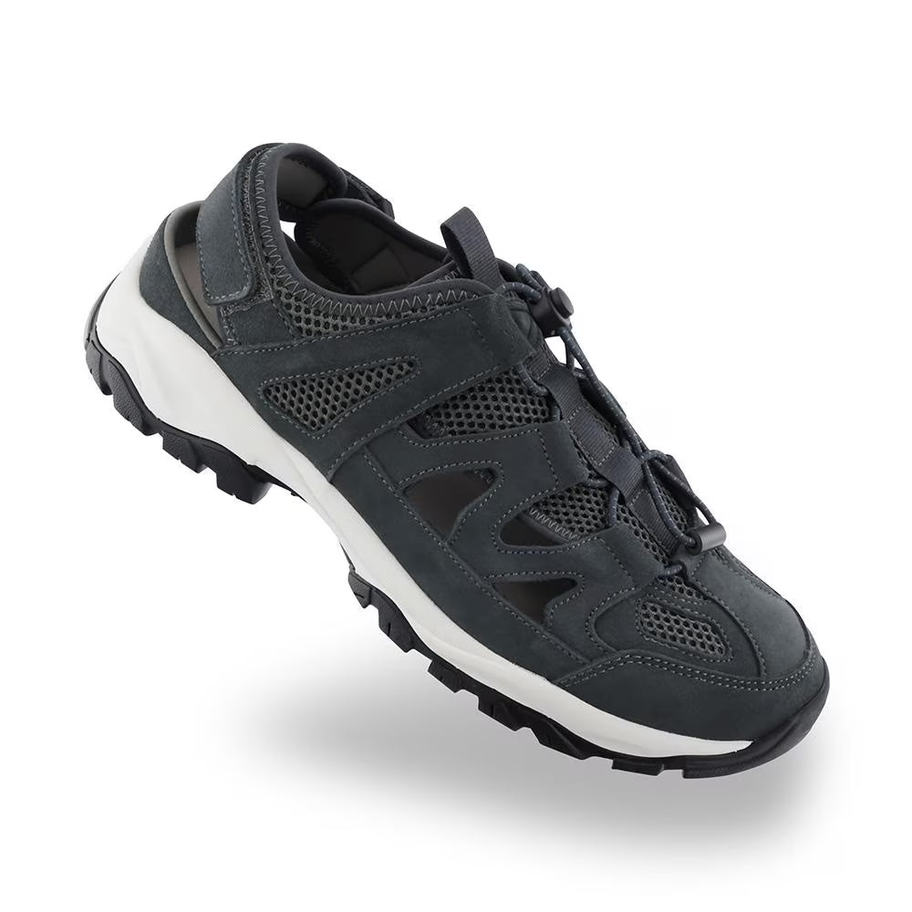 Men’s Closed Toe Sandal - Dark Gray