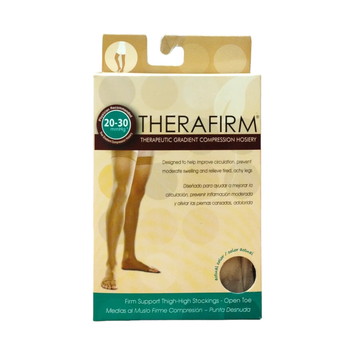 Therafirm Thigh High Compression Hosiery