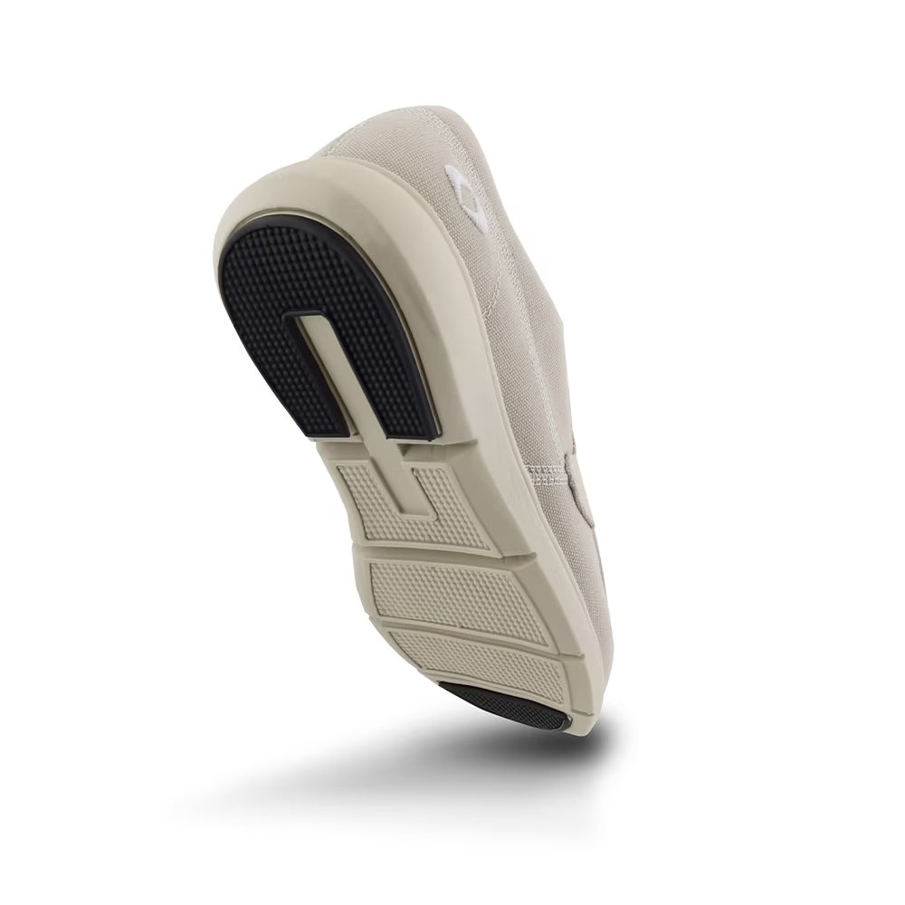 Women’s Moc Toe Canvas Loafer - Tan