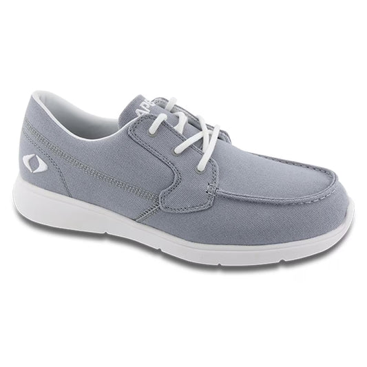 Men’s Moc Toe Canvas Loafer - Gray