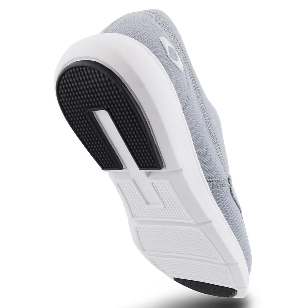 Men’s Moc Toe Canvas Loafer - Gray