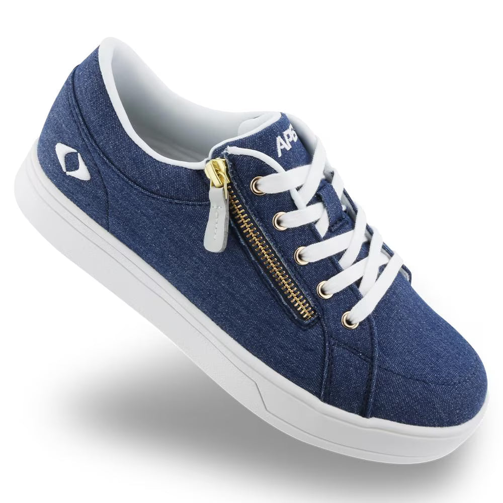 Women’s Blutcher Canvas Zip - Navy