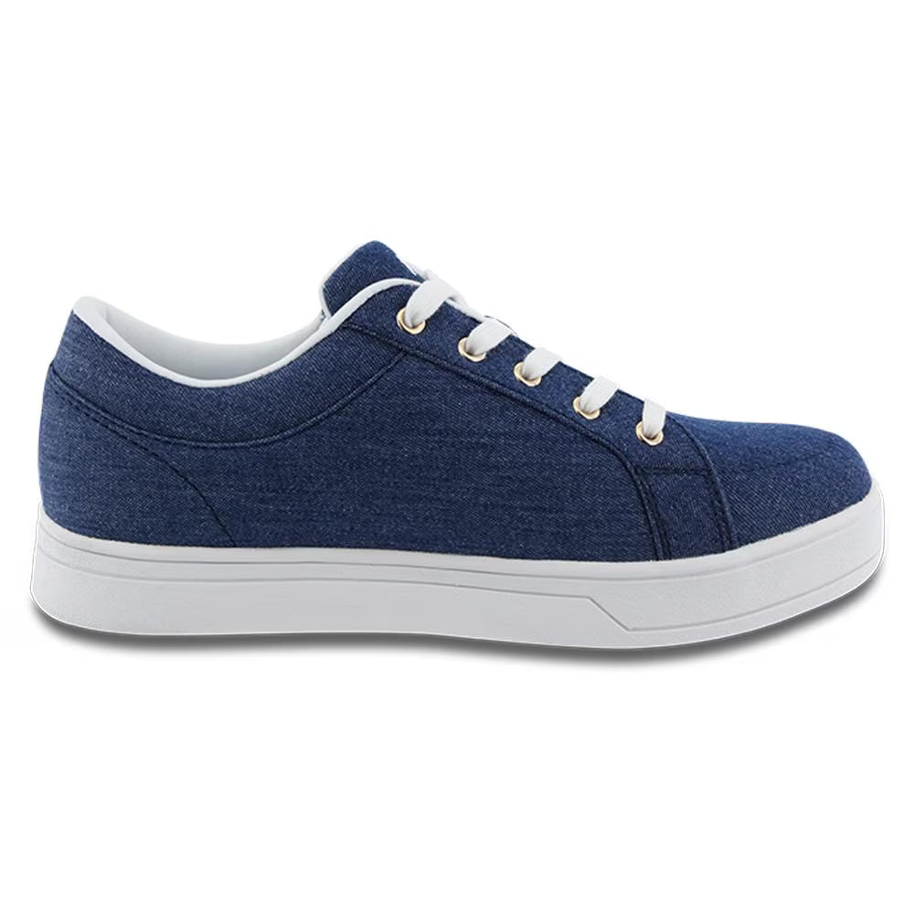 Women’s Blutcher Canvas Zip - Navy