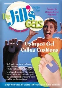 Dr. Jills Gel U-shaped Callus Cushions
